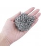 Pwshymi Chainmail Scrubber Firm Sturdy Rust Proof Cast Iron Cleaner for Kitchenware for Tableware7 * 7 round - B0B1Q52MRVK