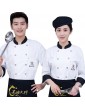 SJPQZDDM Professional Chef Jacket Chefs Jacket Lightweight Long Sleeve Cooker Restaurant Kitchen Cooking Uniform Personalized Cook Clothes Color : White Size : E3XL - B09Z7PNN7RU