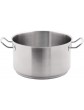 Vogue Stainless Steel Stewpan 9.5Ltr 280mm Heavy Duty Cooking Induction - B00237WOKMV