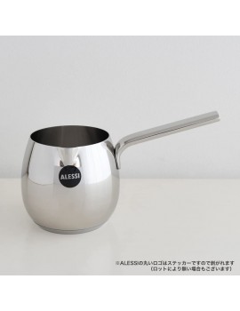 Alessi SG302 Mami Milk Pan by Stefano Giovannoni Polished Silver - B000G8NOOAJ