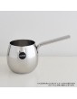 Alessi SG302 Mami Milk Pan by Stefano Giovannoni Polished Silver - B000G8NOOAJ