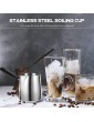 Cabilock 350ML Coffee Butter Milk Warmer Stainless Steel Melting Pot Saucepan Pot with Spout Milk Frothing Pitcher Turkish Coffee Maker - B093PJX5J9Z