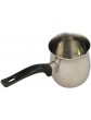 CONCEPT4U® Non Stick Coffee Warmer Pan Turkish Arabian Tea Milk Pot 1000ml Pouring Cook Kitchen Melting Chocolate Frother Handle Boiling - B079RJ6SLXA