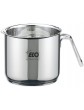 ELO 90944 Agate Milk Pan with Spout Stainless Steel Silver 14 x 12 cm - B01ET82WZEJ