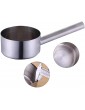 MGUOTP Milk Pans Non-Stick Stainless Steel Flat Bottom Cooking Pot Portable Soup Pot Heating Cooking Tool Milk Pan Color : 18cm - B0B2WQSFK9D