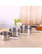 MGUOTP Milk Pans Non-Stick Stainless Steel Flat Bottom Cooking Pot Portable Soup Pot Heating Cooking Tool Milk Pan Color : 18cm - B0B2WQSFK9D