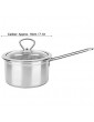 MGUOTP Milk Pots Multifunction Stainless Steel Thickened Cooking Pot Hot Pot Cooking Milk Pot Soup Pot Kitchen Gadgets Milk Pan - B0B2WNH8G6O