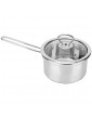 MGUOTP Milk Pots Multifunction Stainless Steel Thickened Cooking Pot Hot Pot Cooking Milk Pot Soup Pot Kitchen Gadgets Milk Pan - B0B2WNH8G6O