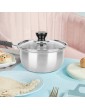 Milk Pot-Stainless Steel Thick Milk Pot Non-Stick Cooking Sauce Pan for Home Coffee Shop& Restaurant - B08KT4M7NZV