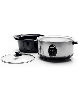 Sabichi 168139 Stainless Steel Electric Pot Multi-Function Slow Cooker 3.5 Litre - B00QQ3HSE6Q