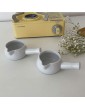 Sauce jug with Foot Simple Shape White Handle Milk Mug Household Flavored Pot Coffee Milk Pot Ceramic Breakfast jam Mug haatneal Yoghurt Pot 170ml Ceramic Cream jug n - B0B31CV1GGJ