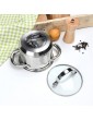 Stainless Steel Double Ear Pot Multifunction Soup Pot Milk Pot Kitchen Accessories - B0B31DQ1MGU