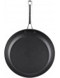 Cooks Standard 02577 12-Inch 30cm Nonstick Hard Anodized Fry Saute Omelet Pan Black Aluminum - B079ZLD6T8C