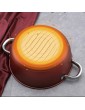 HSCYLWJ Suitable Saute Pan,Soup Pot Non Stick Pan Stainless Steel Pot Kitchenware Kitchen Cooking Pot Cookware Smokeless Nonmagnetic Cooking - B09MLPG2BLW