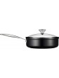Le Creuset Toughened Nonstick PRO Saute Pan With Glass Lid 3.5 qt. - B087SXWSFSU