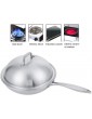 Wok Cooking Pot Non-Stick and Easy to Clean 53 X 32 X 13 cm - B09Z6JFDD6U
