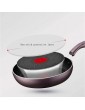 XJJZS Stainless Steel Non Stick Pan Saute Wok，Induction Pans with Toughened Glass Lids and Non Slip Stay Handles - B09M9XZ9V2J