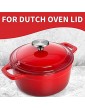 Gkhowiu 8Sets Dutch Oven Knob Steel Replacement Knob Pot Lid Handle for Aldi Lodge Enameled Dutch Oven - B09YRKXZ2CP
