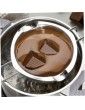 Double Boiler Heat Melting Pot Stainless Steel with Long Handle for Chocolate Butter Cheese Caramel Candy Wax 1000ml Double Boiler - B09Y1X7D71M
