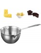 Hearthxy Stainless Steel Double Boiler Pot Chocolate Melting Pot Candy Making Supplies,Fit Most Stove Bottoms Small & Large Size With Heat Resistant Long Handle Easy Store - B09W5B1PPBQ