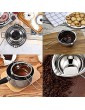 Long Handle Wax Melting Stainless Steel Pot DIY Scented Candle Soap Chocolate Butter Handmade Soap Tool Non-Stick Easy Cleaning-Default - B09SPCZLKVJ