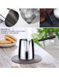 Melting Pot Rustproof Small Size Stainless Steel -Free Butter Warmer with Spout for Cooking - B09W1TZKY1I