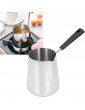 Mini Butter Melting Pot Butter Warmer Mini Stainless Steel Coffee Heating Melting Pot 900ml with Spout Small Sauce Pan for Home Cafe Chocolate Melting - B09VX55MT4K
