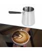 Mini Butter Melting Pot Butter Warmer Mini Stainless Steel Coffee Heating Melting Pot 900ml with Spout Small Sauce Pan for Home Cafe Chocolate Melting - B09VX55MT4K