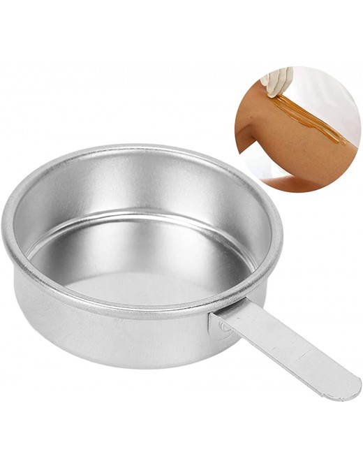 Mini Wax Melting Pan Wax Melting Saucepans Mini Aluminum Melting Pot with Handle for Hair Remover Melting Chocolate Candle - B09XF9ZS1BT