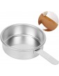 Mini Wax Melting Pan Wax Melting Saucepans Mini Aluminum Melting Pot with Handle for Hair Remover Melting Chocolate Candle - B09XF9ZS1BT