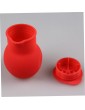 Silicone Melting Pot Silicone Butter Melter Melt Chocolate Butter Microwave Nonstick Melting Warming Pot for Heat Milk Sauce Microwave Kit 1 Piece Red - B09TT44TX2H