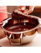 STARWAVE 201 Stainless Steel Butter Melting Pot 600ml Water Proof Melting Bowl For Chocolate Milk Baking Tools - B09TG482Q8M