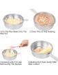 Wax Melting Pot Easy To Clean Aluminum Melting Wax Saucepans with Handle for Hair Removal - B09WLZXYP1W
