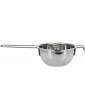 Westmark Double Boiler Melting Bowl for Right- and Left-Handed Users Inner Diameter: 11 cm Height: Approx. 6 cm Stainless Steel Silver 31492270 - B01CY7X1CAI