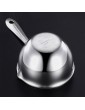 Yemyap 200ml Double Boiler Melting Pot Stainless Steel Melting Pot With Heat Resistant Handle Large Baking Tools For Chocolate Candy Butter Cheese - B09XB71BSCX
