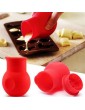 Yihaifu Chocolate Melting Pot Silicone Baking Pouring pouring jug Tool Red Microwave Butter Melter Heat Nonstick - B08VGGG793M