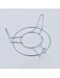 1 Pcs Stainless Steel Steam Rack Metal Home Round Food Steaming Rack Stand Heavy Duty Pressure Cooker Egg Steamer Rack Portable and Useful Round - B09NNK8C5GG