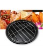 BESTONZON Stainless Steel Round Steamer Rack and Cooling Rack Wire Baking Steaming Rack with Stand for Air Fryer Instant Pot Pressure Cooker Canning 22cm - B07QKBK1TYB