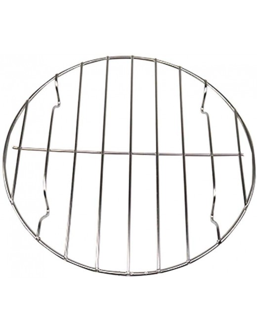 BESTONZON Stainless Steel Round Steamer Rack and Cooling Rack Wire Baking Steaming Rack with Stand for Air Fryer Instant Pot Pressure Cooker Canning 22cm - B07QKBK1TYB