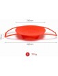 Gaocheng Foldable Food Steamer Red L Vegetable Steamer Basket Pressure Cooker Accessories for Instant Pot Collapsible Silicone Steamer Basket with Handles Red Large - B0876XNKHWP
