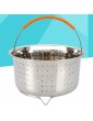 Kichvoe Stainless Steel Steamer Basket with Silicone handle Mesh Strainer Basket Vegetable Steamer Insert Egg Basket Pasta Strainer - B0B1D3VXJ6L