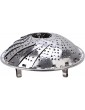 Sawyerda Stainless Steel Vegetable Steamer Basket Collapsable Expandable Insert Rack Colander - B09DCQMCX7O