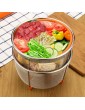 Stainless Steel Divided Steamer Basket 21cm Pressure Cooker For Instant Pot Accessories Ninja Foodi Other Mullti Cookers Strainer Insert Can Cook 3-in-1  6 or 8 quart Instant Pot - B07ZV3SHDHQ