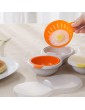 2 Pcs Microwave Eggs Poacher Double Cup Egg Boiler Edible Silicone Drain Egg Cooker Set for Kitchen Cooking Gadget Tools - B0B28PMYR6R