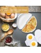 Easy Egg Breakfast Set Akamino Microwave Omelet Pan and Egg Poacher BPA Free Egg Maker Easy to Use and Non-Stick Breakfast Egg Cookware… - B08L12BXP2K