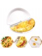 Edinber Omelette Maker Microwave Omelette Egg Maker Tray,Non-Stick Silicone Omelette Maker,Egg Cooker Poacher Mold Kitchen Tools-Omelette Tool-Egg Roll Maker - B097MD11FKD