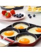 Frying Pan Non-stick Cookware 4 Cups Egg Cups Rings Pancakes Omelette Pan Egg Poacher 40X17.6 Cm - B0B2RQPTB7L
