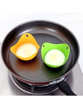 ZHJFDJ ZIRUIGONG 4 PCS Egg Poaching Poacher Non Stick Poached Eggs Cups Microwave Egg Poacher Set with & Silicone Egg Ring Pancake Mold Round Egg Rings Mold for Kitchen Cooking Cookware Tools - B09YRF9JQJI