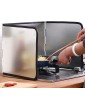 Anti Splatter Sheet Guard for Cooking Frying Oil Splash Guard Grease Splatter Screen - B0B2DLPVL4W