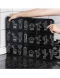 DERCLIVE Anti- Splatter Shield Guard Aluminum Foil Oil Block Heat Insulation Oil Barrier for Kitchen Cooking Frying - B093H5QWPTT